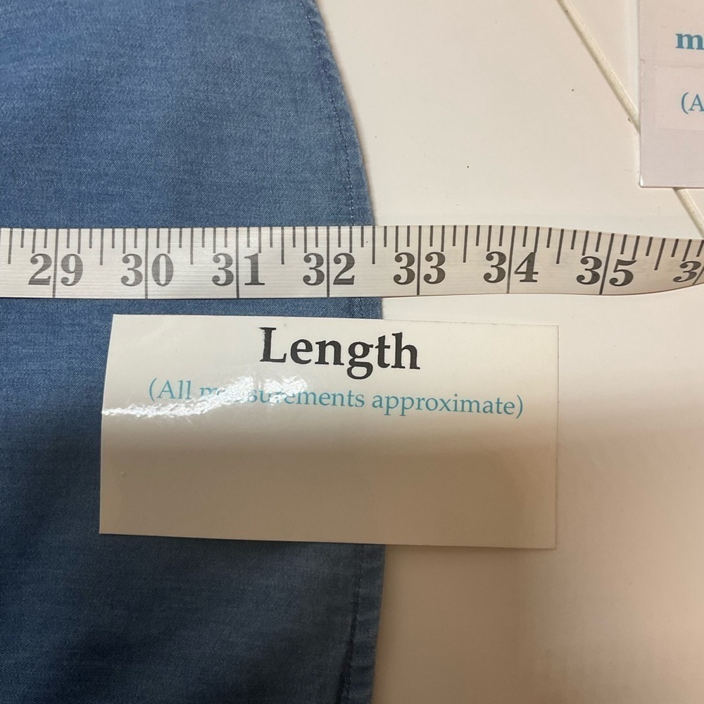 Ashley Stewart Denim Jacket Button Down Lightweight   1X - Picture 4 of 8